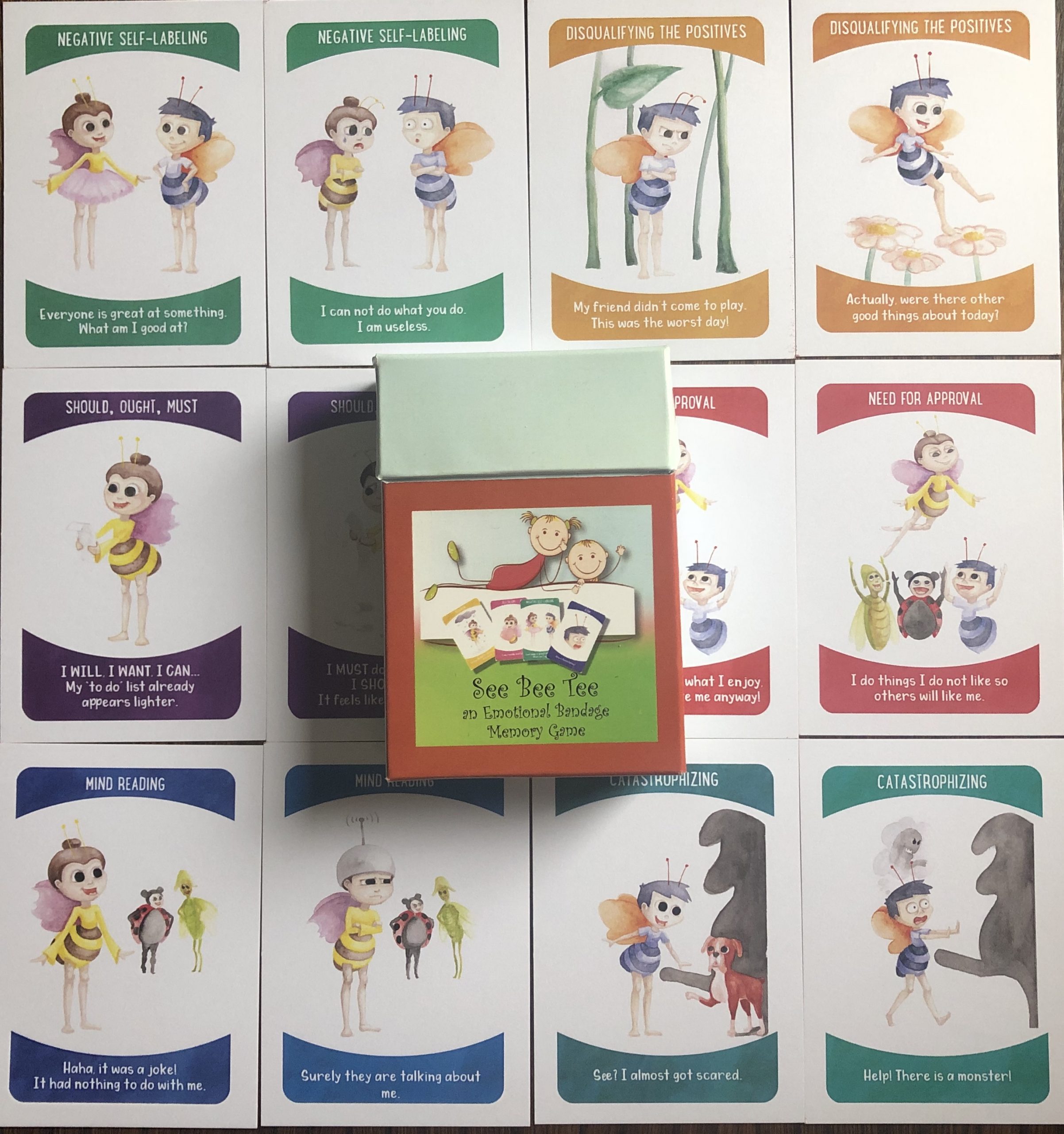 SEE BEE TEE Memory Card Game